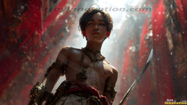 Every warrior must earn their wings. This AI-generated collection captures the breathtaking journey of young men becoming angels — handsome, beautiful youths in epic battles and trials, their newly earned wings emerging in radiant color as they prove their worth to the heavens. Each image tells a story of courage, sacrifice, and divine transformation. Created using AI, edited in Photoshop, by © Jeff Dupler | Art by Innovation | https://www.artbyinnovation.com