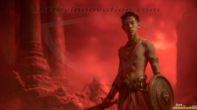 Every warrior must earn their wings. This AI-generated collection captures the breathtaking journey of young men becoming angels — handsome, beautiful youths in epic battles and trials, their newly earned wings emerging in radiant color as they prove their worth to the heavens. Each image tells a story of courage, sacrifice, and divine transformation. Created using AI, edited in Photoshop, by © Jeff Dupler | Art by Innovation | https://www.artbyinnovation.com