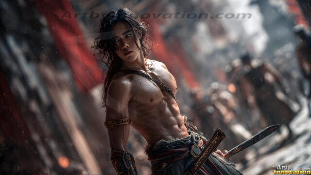 Every warrior must earn their wings. This AI-generated collection captures the breathtaking journey of young men becoming angels — handsome, beautiful youths in epic battles and trials, their newly earned wings emerging in radiant color as they prove their worth to the heavens. Each image tells a story of courage, sacrifice, and divine transformation. Created using AI, edited in Photoshop, by © Jeff Dupler | Art by Innovation | https://www.artbyinnovation.com