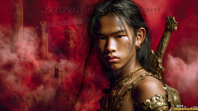 Every warrior must earn their wings. This AI-generated collection captures the breathtaking journey of young men becoming angels — handsome, beautiful youths in epic battles and trials, their newly earned wings emerging in radiant color as they prove their worth to the heavens. Each image tells a story of courage, sacrifice, and divine transformation. Created using AI, edited in Photoshop, by © Jeff Dupler | Art by Innovation | https://www.artbyinnovation.com