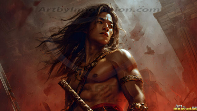 Every warrior must earn their wings. This AI-generated collection captures the breathtaking journey of young men becoming angels — handsome, beautiful youths in epic battles and trials, their newly earned wings emerging in radiant color as they prove their worth to the heavens. Each image tells a story of courage, sacrifice, and divine transformation. Created using AI, edited in Photoshop, by © Jeff Dupler | Art by Innovation | https://www.artbyinnovation.com