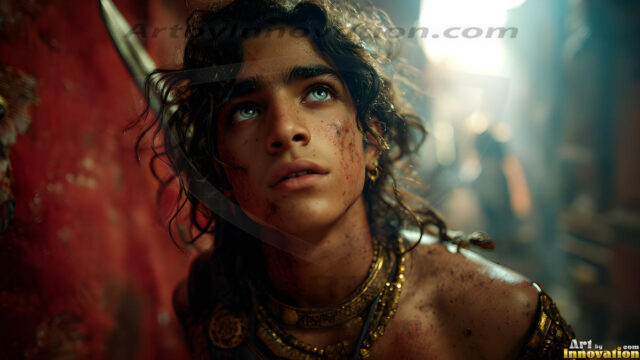 Every warrior must earn their wings. This AI-generated collection captures the breathtaking journey of young men becoming angels — handsome, beautiful youths in epic battles and trials, their newly earned wings emerging in radiant color as they prove their worth to the heavens. Each image tells a story of courage, sacrifice, and divine transformation. Created using AI, edited in Photoshop, by © Jeff Dupler | Art by Innovation | https://www.artbyinnovation.com