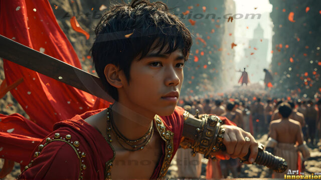 Every warrior must earn their wings. This AI-generated collection captures the breathtaking journey of young men becoming angels — handsome, beautiful youths in epic battles and trials, their newly earned wings emerging in radiant color as they prove their worth to the heavens. Each image tells a story of courage, sacrifice, and divine transformation. Created using AI, edited in Photoshop, by © Jeff Dupler | Art by Innovation | https://www.artbyinnovation.com