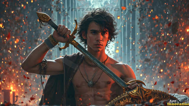 Every warrior must earn their wings. This AI-generated collection captures the breathtaking journey of young men becoming angels — handsome, beautiful youths in epic battles and trials, their newly earned wings emerging in radiant color as they prove their worth to the heavens. Each image tells a story of courage, sacrifice, and divine transformation. Created using AI, edited in Photoshop, by © Jeff Dupler | Art by Innovation | https://www.artbyinnovation.com