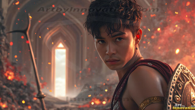 Every warrior must earn their wings. This AI-generated collection captures the breathtaking journey of young men becoming angels — handsome, beautiful youths in epic battles and trials, their newly earned wings emerging in radiant color as they prove their worth to the heavens. Each image tells a story of courage, sacrifice, and divine transformation. Created using AI, edited in Photoshop, by © Jeff Dupler | Art by Innovation | https://www.artbyinnovation.com