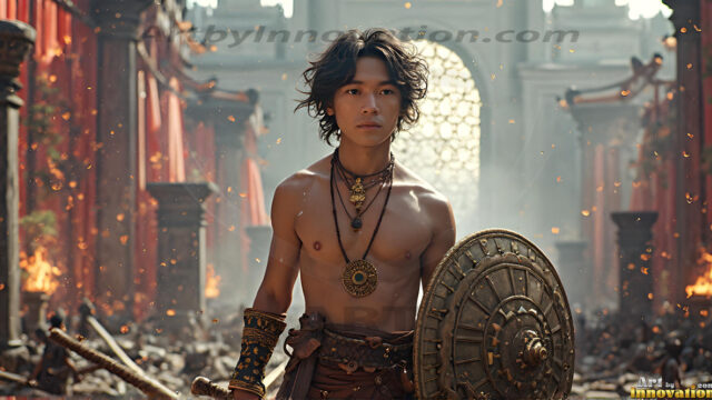 Every warrior must earn their wings. This AI-generated collection captures the breathtaking journey of young men becoming angels — handsome, beautiful youths in epic battles and trials, their newly earned wings emerging in radiant color as they prove their worth to the heavens. Each image tells a story of courage, sacrifice, and divine transformation. Created using AI, edited in Photoshop, by © Jeff Dupler | Art by Innovation | https://www.artbyinnovation.com