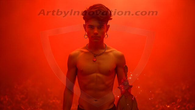 Every warrior must earn their wings. This AI-generated collection captures the breathtaking journey of young men becoming angels — handsome, beautiful youths in epic battles and trials, their newly earned wings emerging in radiant color as they prove their worth to the heavens. Each image tells a story of courage, sacrifice, and divine transformation. Created using AI, edited in Photoshop, by © Jeff Dupler | Art by Innovation | https://www.artbyinnovation.com
