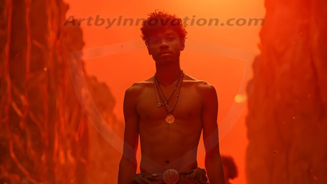 Every warrior must earn their wings. This AI-generated collection captures the breathtaking journey of young men becoming angels — handsome, beautiful youths in epic battles and trials, their newly earned wings emerging in radiant color as they prove their worth to the heavens. Each image tells a story of courage, sacrifice, and divine transformation. Created using AI, edited in Photoshop, by © Jeff Dupler | Art by Innovation | https://www.artbyinnovation.com