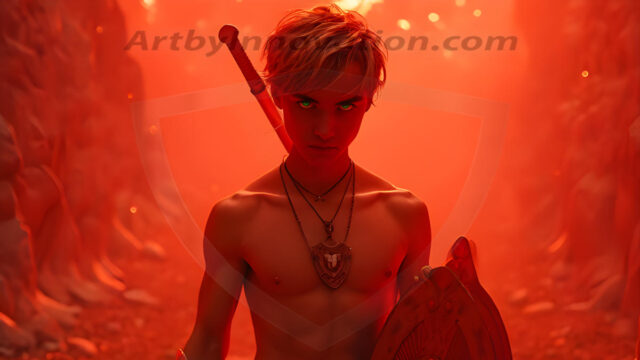 Every warrior must earn their wings. This AI-generated collection captures the breathtaking journey of young men becoming angels — handsome, beautiful youths in epic battles and trials, their newly earned wings emerging in radiant color as they prove their worth to the heavens. Each image tells a story of courage, sacrifice, and divine transformation. Created using AI, edited in Photoshop, by © Jeff Dupler | Art by Innovation | https://www.artbyinnovation.com