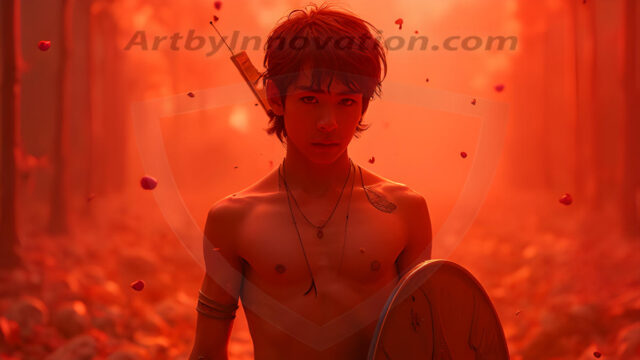 Every warrior must earn their wings. This AI-generated collection captures the breathtaking journey of young men becoming angels — handsome, beautiful youths in epic battles and trials, their newly earned wings emerging in radiant color as they prove their worth to the heavens. Each image tells a story of courage, sacrifice, and divine transformation. Created using AI, edited in Photoshop, by © Jeff Dupler | Art by Innovation | https://www.artbyinnovation.com
