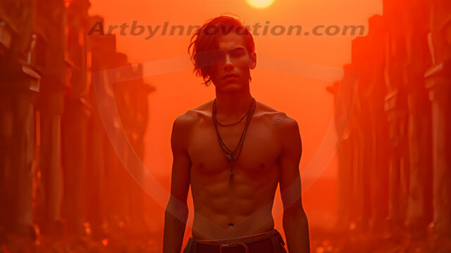 Every warrior must earn their wings. This AI-generated collection captures the breathtaking journey of young men becoming angels — handsome, beautiful youths in epic battles and trials, their newly earned wings emerging in radiant color as they prove their worth to the heavens. Each image tells a story of courage, sacrifice, and divine transformation. Created using AI, edited in Photoshop, by © Jeff Dupler | Art by Innovation | https://www.artbyinnovation.com