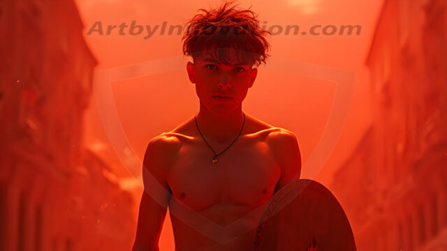 Every warrior must earn their wings. This AI-generated collection captures the breathtaking journey of young men becoming angels — handsome, beautiful youths in epic battles and trials, their newly earned wings emerging in radiant color as they prove their worth to the heavens. Each image tells a story of courage, sacrifice, and divine transformation. Created using AI, edited in Photoshop, by © Jeff Dupler | Art by Innovation | https://www.artbyinnovation.com