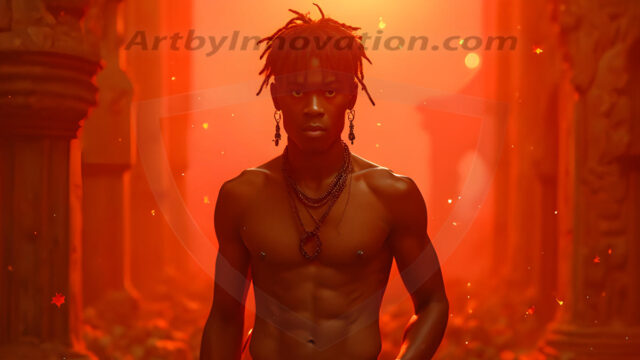 Every warrior must earn their wings. This AI-generated collection captures the breathtaking journey of young men becoming angels — handsome, beautiful youths in epic battles and trials, their newly earned wings emerging in radiant color as they prove their worth to the heavens. Each image tells a story of courage, sacrifice, and divine transformation. Created using AI, edited in Photoshop, by © Jeff Dupler | Art by Innovation | https://www.artbyinnovation.com