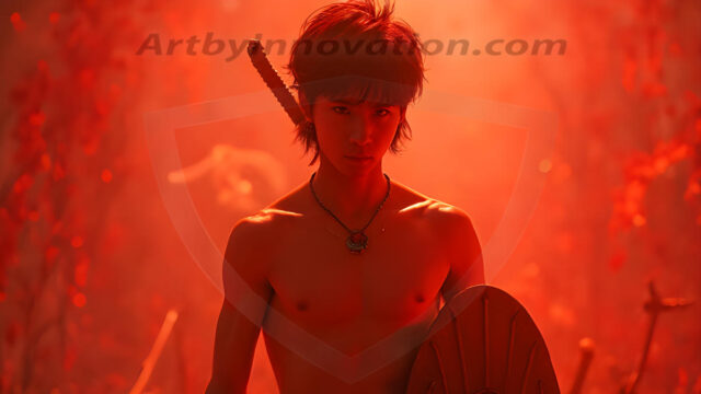 Every warrior must earn their wings. This AI-generated collection captures the breathtaking journey of young men becoming angels — handsome, beautiful youths in epic battles and trials, their newly earned wings emerging in radiant color as they prove their worth to the heavens. Each image tells a story of courage, sacrifice, and divine transformation. Created using AI, edited in Photoshop, by © Jeff Dupler | Art by Innovation | https://www.artbyinnovation.com