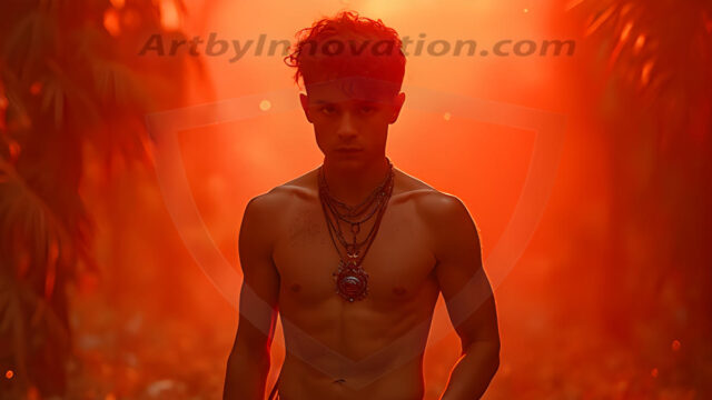 Every warrior must earn their wings. This AI-generated collection captures the breathtaking journey of young men becoming angels — handsome, beautiful youths in epic battles and trials, their newly earned wings emerging in radiant color as they prove their worth to the heavens. Each image tells a story of courage, sacrifice, and divine transformation. Created using AI, edited in Photoshop, by © Jeff Dupler | Art by Innovation | https://www.artbyinnovation.com