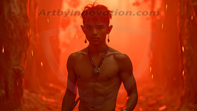 Every warrior must earn their wings. This AI-generated collection captures the breathtaking journey of young men becoming angels — handsome, beautiful youths in epic battles and trials, their newly earned wings emerging in radiant color as they prove their worth to the heavens. Each image tells a story of courage, sacrifice, and divine transformation. Created using AI, edited in Photoshop, by © Jeff Dupler | Art by Innovation | https://www.artbyinnovation.com