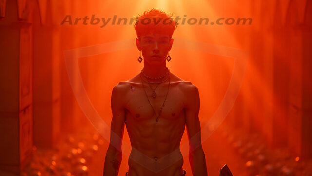 Every warrior must earn their wings. This AI-generated collection captures the breathtaking journey of young men becoming angels — handsome, beautiful youths in epic battles and trials, their newly earned wings emerging in radiant color as they prove their worth to the heavens. Each image tells a story of courage, sacrifice, and divine transformation. Created using AI, edited in Photoshop, by © Jeff Dupler | Art by Innovation | https://www.artbyinnovation.com