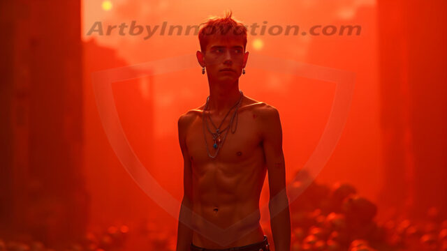 Every warrior must earn their wings. This AI-generated collection captures the breathtaking journey of young men becoming angels — handsome, beautiful youths in epic battles and trials, their newly earned wings emerging in radiant color as they prove their worth to the heavens. Each image tells a story of courage, sacrifice, and divine transformation. Created using AI, edited in Photoshop, by © Jeff Dupler | Art by Innovation | https://www.artbyinnovation.com