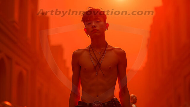 Every warrior must earn their wings. This AI-generated collection captures the breathtaking journey of young men becoming angels — handsome, beautiful youths in epic battles and trials, their newly earned wings emerging in radiant color as they prove their worth to the heavens. Each image tells a story of courage, sacrifice, and divine transformation. Created using AI, edited in Photoshop, by © Jeff Dupler | Art by Innovation | https://www.artbyinnovation.com