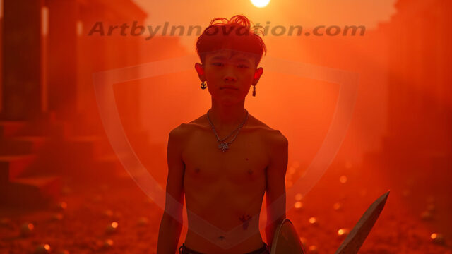 Every warrior must earn their wings. This AI-generated collection captures the breathtaking journey of young men becoming angels — handsome, beautiful youths in epic battles and trials, their newly earned wings emerging in radiant color as they prove their worth to the heavens. Each image tells a story of courage, sacrifice, and divine transformation. Created using AI, edited in Photoshop, by © Jeff Dupler | Art by Innovation | https://www.artbyinnovation.com