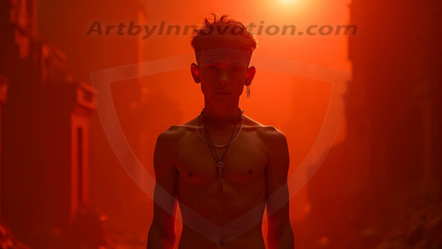 Every warrior must earn their wings. This AI-generated collection captures the breathtaking journey of young men becoming angels — handsome, beautiful youths in epic battles and trials, their newly earned wings emerging in radiant color as they prove their worth to the heavens. Each image tells a story of courage, sacrifice, and divine transformation. Created using AI, edited in Photoshop, by © Jeff Dupler | Art by Innovation | https://www.artbyinnovation.com