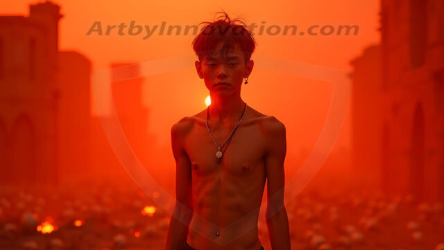 Every warrior must earn their wings. This AI-generated collection captures the breathtaking journey of young men becoming angels — handsome, beautiful youths in epic battles and trials, their newly earned wings emerging in radiant color as they prove their worth to the heavens. Each image tells a story of courage, sacrifice, and divine transformation. Created using AI, edited in Photoshop, by © Jeff Dupler | Art by Innovation | https://www.artbyinnovation.com