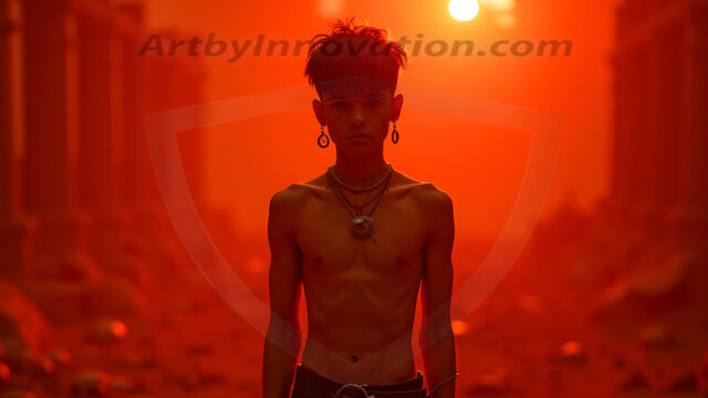 Every warrior must earn their wings. This AI-generated collection captures the breathtaking journey of young men becoming angels — handsome, beautiful youths in epic battles and trials, their newly earned wings emerging in radiant color as they prove their worth to the heavens. Each image tells a story of courage, sacrifice, and divine transformation. Created using AI, edited in Photoshop, by © Jeff Dupler | Art by Innovation | https://www.artbyinnovation.com