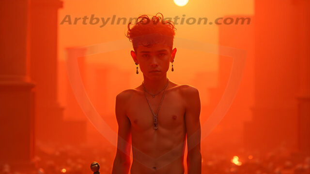 Every warrior must earn their wings. This AI-generated collection captures the breathtaking journey of young men becoming angels — handsome, beautiful youths in epic battles and trials, their newly earned wings emerging in radiant color as they prove their worth to the heavens. Each image tells a story of courage, sacrifice, and divine transformation. Created using AI, edited in Photoshop, by © Jeff Dupler | Art by Innovation | https://www.artbyinnovation.com