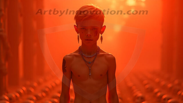 Every warrior must earn their wings. This AI-generated collection captures the breathtaking journey of young men becoming angels — handsome, beautiful youths in epic battles and trials, their newly earned wings emerging in radiant color as they prove their worth to the heavens. Each image tells a story of courage, sacrifice, and divine transformation. Created using AI, edited in Photoshop, by © Jeff Dupler | Art by Innovation | https://www.artbyinnovation.com