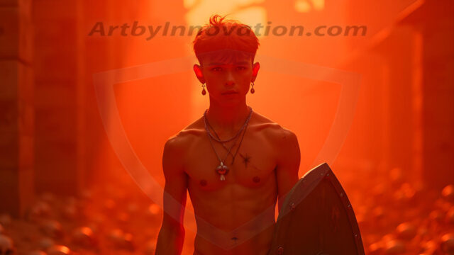 Every warrior must earn their wings. This AI-generated collection captures the breathtaking journey of young men becoming angels — handsome, beautiful youths in epic battles and trials, their newly earned wings emerging in radiant color as they prove their worth to the heavens. Each image tells a story of courage, sacrifice, and divine transformation. Created using AI, edited in Photoshop, by © Jeff Dupler | Art by Innovation | https://www.artbyinnovation.com