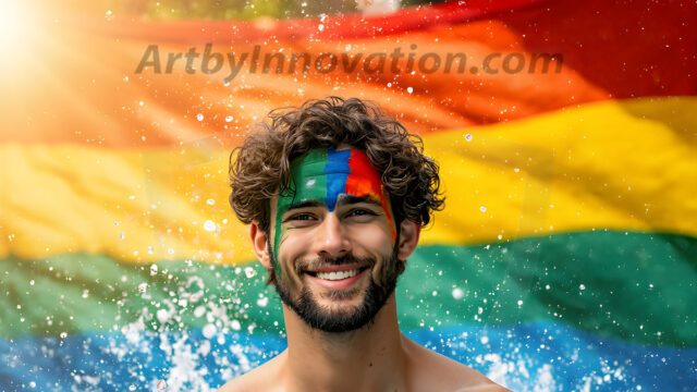 The colors of the LGBTQ+ Pride flags are designed to celebrate the diversity of human experience, visibility, and hope, with each shade representing a specific value that honors the LGBTQ+ community. Created in 1978 by artist Gilbert Baker, the rainbow flag has evolved to include more inclusive colors, showcasing how variety in identity makes individuals uniquely themselves. Meanings Behind the Colors, Red (Life): Represents the vitality and passion of LGBTQ+ people. Orange (Healing): Symbolizes the healing power within the community, often in the face of adversity. Yellow (Sunlight): Signifies the brightness and joy of being true to oneself. Green (Nature): Represents a connection to nature, the environment, and prosperity. Blue/Indigo (Serenity/Harmony): Symbolizes serenity, calm, and inner strength found in living one's truth. Violet/Purple (Spirit): Represents the spirit, strength, and resilience of the community.