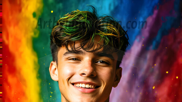 The colors of the LGBTQ+ Pride flags are designed to celebrate the diversity of human experience, visibility, and hope, with each shade representing a specific value that honors the LGBTQ+ community. Created in 1978 by artist Gilbert Baker, the rainbow flag has evolved to include more inclusive colors, showcasing how variety in identity makes individuals uniquely themselves. Meanings Behind the Colors, Red (Life): Represents the vitality and passion of LGBTQ+ people. Orange (Healing): Symbolizes the healing power within the community, often in the face of adversity. Yellow (Sunlight): Signifies the brightness and joy of being true to oneself. Green (Nature): Represents a connection to nature, the environment, and prosperity. Blue/Indigo (Serenity/Harmony): Symbolizes serenity, calm, and inner strength found in living one's truth. Violet/Purple (Spirit): Represents the spirit, strength, and resilience of the community.