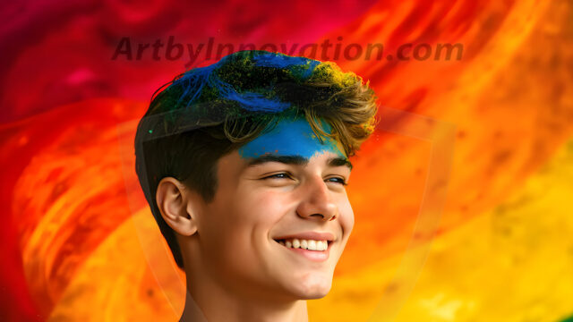 The colors of the LGBTQ+ Pride flags are designed to celebrate the diversity of human experience, visibility, and hope, with each shade representing a specific value that honors the LGBTQ+ community. Created in 1978 by artist Gilbert Baker, the rainbow flag has evolved to include more inclusive colors, showcasing how variety in identity makes individuals uniquely themselves. Meanings Behind the Colors, Red (Life): Represents the vitality and passion of LGBTQ+ people. Orange (Healing): Symbolizes the healing power within the community, often in the face of adversity. Yellow (Sunlight): Signifies the brightness and joy of being true to oneself. Green (Nature): Represents a connection to nature, the environment, and prosperity. Blue/Indigo (Serenity/Harmony): Symbolizes serenity, calm, and inner strength found in living one's truth. Violet/Purple (Spirit): Represents the spirit, strength, and resilience of the community.