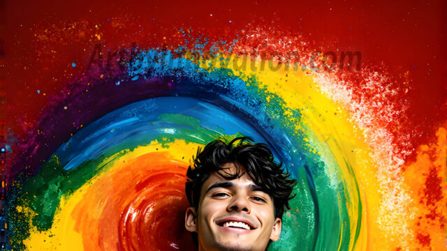 The colors of the LGBTQ+ Pride flags are designed to celebrate the diversity of human experience, visibility, and hope, with each shade representing a specific value that honors the LGBTQ+ community. Created in 1978 by artist Gilbert Baker, the rainbow flag has evolved to include more inclusive colors, showcasing how variety in identity makes individuals uniquely themselves. Meanings Behind the Colors, Red (Life): Represents the vitality and passion of LGBTQ+ people. Orange (Healing): Symbolizes the healing power within the community, often in the face of adversity. Yellow (Sunlight): Signifies the brightness and joy of being true to oneself. Green (Nature): Represents a connection to nature, the environment, and prosperity. Blue/Indigo (Serenity/Harmony): Symbolizes serenity, calm, and inner strength found in living one's truth. Violet/Purple (Spirit): Represents the spirit, strength, and resilience of the community.