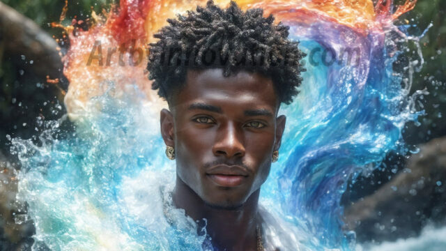 Gay Pride Interactive Designs. AI-generated art featuring beautiful, handsome, sexy, shirtless, men, lads, celebrating pride. Gay Men embellished with the vibrant rainbow palette colors, inspired by the gay pride flag, offering a striking visual impact.
Pride celebrations are events that honor LGBTQ+ people through parades, festivals, and educational events, promoting social acceptance, legal rights, and community pride. These celebrations often occur in June, which is designated as Pride Month, coinciding with the anniversary of the 1969 Stonewall Uprising. While many events have become celebratory, they can still serve as demonstrations for rights such as same-sex marriage and anti-discrimination laws.