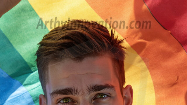 Men Walking with Pride. AI-generated art featuring beautiful, handsome, sexy, shirtless, men, lads, celebrating pride walking with the one they love. Gay Men embellished with the vibrant rainbow palette colors, inspired by the gay pride flag, offering a striking visual impact.
Pride celebrations are events that honor LGBTQ+ people through parades, festivals, and educational events, promoting social acceptance, legal rights, and community pride. These celebrations often occur in June, which is designated as Pride Month, coinciding with the anniversary of the 1969 Stonewall Uprising. While many events have become celebratory, they can still serve as demonstrations for rights such as same-sex marriage and anti-discrimination laws.