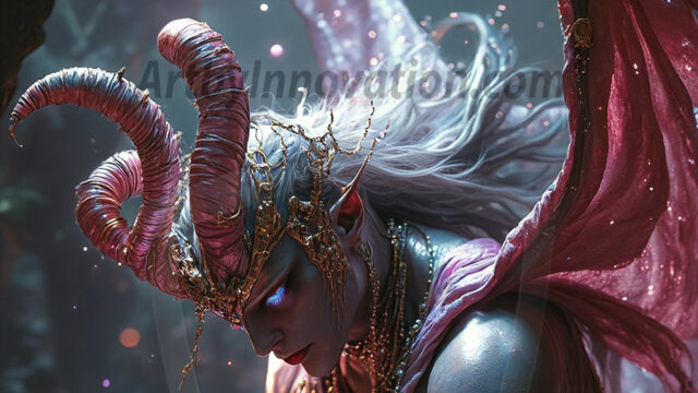 In a dark, ethereal realm, in the midst of the darkness, a figure emerges with an aura of power and magnetism. He is both horrific and strangely captivating, drawing the eye even as he repels the soul. His form is indistinct at first, a ripple in the oppressive blackness, you want to run but you become overwhelmed, drawn in to this creatures powers. Captative by both fear and beauty, you realize, he's a male succubus demon. Deep within the ruins of hell, with a sword in your hand, ready to battle, but unwilling or unable to do so. His skin, flickering fires, casting a dynamic glow across his glistening wet, shinny, body. The flames dance along his chiseled muscular torso and body, casting vibrant hues that seem to emanate from his very core. His eyes, have a piercing glow, locked in a gaze, his eyes, exudes confidence and authority. Unable to move, or unwilling to do so, drawn by his almost completely nude body and overwhelmed by his powers, you given to his will.