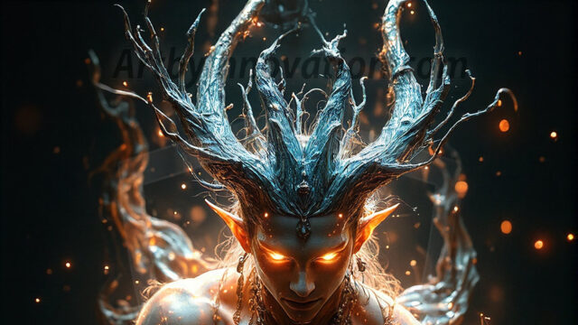 In a dark, ethereal realm, in the midst of the darkness, a figure emerges with an aura of power and magnetism. He is both horrific and strangely captivating, drawing the eye even as he repels the soul. His form is indistinct at first, a ripple in the oppressive blackness, you want to run but you become overwhelmed, drawn in to this creatures powers. Captative by both fear and beauty, you realize, he's a male succubus demon. Deep within the ruins of hell, with a sword in your hand, ready to battle, but unwilling or unable to do so. His skin, flickering fires, casting a dynamic glow across his glistening wet, shinny, body. The flames dance along his chiseled muscular torso and body, casting vibrant hues that seem to emanate from his very core. His eyes, have a piercing glow, locked in a gaze, his eyes, exudes confidence and authority. Unable to move, or unwilling to do so, drawn by his almost completely nude body and overwhelmed by his powers, you given to his will.