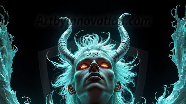 In a dark, ethereal realm, in the midst of the darkness, a figure emerges with an aura of power and magnetism. He is both horrific and strangely captivating, drawing the eye even as he repels the soul. His form is indistinct at first, a ripple in the oppressive blackness, you want to run but you become overwhelmed, drawn in to this creatures powers. Captative by both fear and beauty, you realize, he's a male succubus demon. Deep within the ruins of hell, with a sword in your hand, ready to battle, but unwilling or unable to do so. His skin, flickering fires, casting a dynamic glow across his glistening wet, shinny, body. The flames dance along his chiseled muscular torso and body, casting vibrant hues that seem to emanate from his very core. His eyes, have a piercing glow, locked in a gaze, his eyes, exudes confidence and authority. Unable to move, or unwilling to do so, drawn by his almost completely nude body and overwhelmed by his powers, you given to his will.