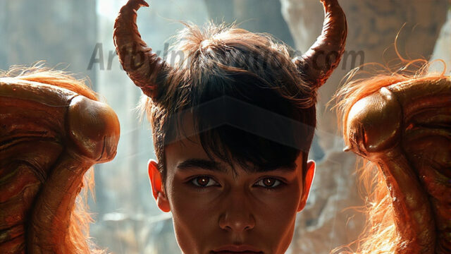 In a dark, ethereal realm, in the midst of the darkness, a figure emerges with an aura of power and magnetism. He is both horrific and strangely captivating, drawing the eye even as he repels the soul. His form is indistinct at first, a ripple in the oppressive blackness, you want to run but you become overwhelmed, drawn in to this creatures powers. Captative by both fear and beauty, you realize, he's a male succubus demon. Deep within the ruins of hell, with a sword in your hand, ready to battle, but unwilling or unable to do so. His skin, flickering fires, casting a dynamic glow across his glistening wet, shinny, body. The flames dance along his chiseled muscular torso and body, casting vibrant hues that seem to emanate from his very core. His eyes, have a piercing glow, locked in a gaze, his eyes, exudes confidence and authority. Unable to move, or unwilling to do so, drawn by his almost completely nude body and overwhelmed by his powers, you given to his will.