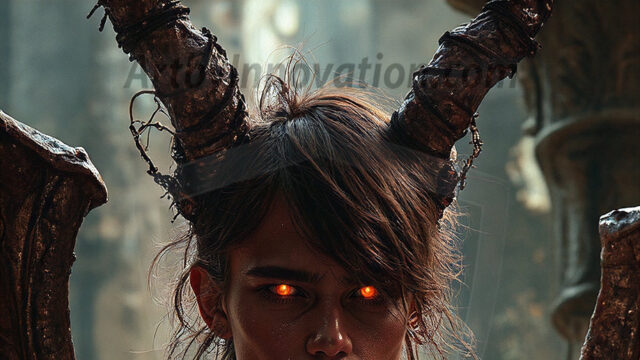 In a dark, ethereal realm, in the midst of the darkness, a figure emerges with an aura of power and magnetism. He is both horrific and strangely captivating, drawing the eye even as he repels the soul. His form is indistinct at first, a ripple in the oppressive blackness, you want to run but you become overwhelmed, drawn in to this creatures powers. Captative by both fear and beauty, you realize, he's a male succubus demon. Deep within the ruins of hell, with a sword in your hand, ready to battle, but unwilling or unable to do so. His skin, flickering fires, casting a dynamic glow across his glistening wet, shinny, body. The flames dance along his chiseled muscular torso and body, casting vibrant hues that seem to emanate from his very core. His eyes, have a piercing glow, locked in a gaze, his eyes, exudes confidence and authority. Unable to move, or unwilling to do so, drawn by his almost completely nude body and overwhelmed by his powers, you given to his will.