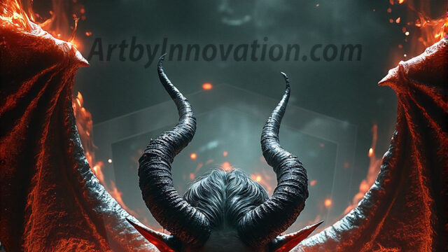 In a dark, ethereal realm, in the midst of the darkness, a figure emerges with an aura of power and magnetism. He is both horrific and strangely captivating, drawing the eye even as he repels the soul. His form is indistinct at first, a ripple in the oppressive blackness, you want to run but you become overwhelmed, drawn in to this creatures powers. Captative by both fear and beauty, you realize, he's a male succubus demon. Deep within the ruins of hell, with a sword in your hand, ready to battle, but unwilling or unable to do so. His skin, flickering fires, casting a dynamic glow across his glistening wet, shinny, body. The flames dance along his chiseled muscular torso and body, casting vibrant hues that seem to emanate from his very core. His eyes, have a piercing glow, locked in a gaze, his eyes, exudes confidence and authority. Unable to move, or unwilling to do so, drawn by his almost completely nude body and overwhelmed by his powers, you given to his will.