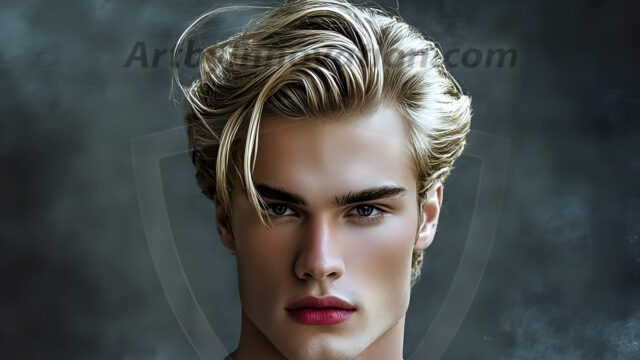 The Vampire Lestat de Lioncourt, created by Anne Rice, is a fascinating and complex character in The Vampire Chronicles novels. He's known for his captivating blend of vampiric existence and a lingering humanity. From Interview with a Vampire, The Vampire Lestat, and Queen of the Damned novels. I've created a series of images that I feel represent the man behind the vampire. In the midst of the darkness, a scary figure emerges with an aura of power and magnetism. Around his neck, a bold silver necklace glimmers, adding a touch of regal elegance to his dark ensemble. His lips, a vivid shade of red, open slightly to reveal his true nature, as he reveals his fangs, and a predatory grin from his stunningly handsome face, hinting at his primal nature. Strands of hair cascade around his face, capturing the silvery glow of the bright moonlight, and adding a touch of mystery to his intense visage, as they blow back in the wind.