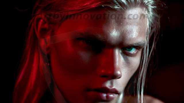 Darkness personified. This AI-generated collection features beautiful, handsome male vampires dressed in elegant black gothic attire — pale, alluring, and eternally dangerous. Set against dark atmospheric nightscapes, gothic architecture, and candlelit chambers, each vampire radiates cold supernatural beauty. Part of the Dark & Legendary Collection. Created using Flux.1 and ComfyUI by © Jeff Dupler | Art by Innovation | https://www.artbyinnovation.com