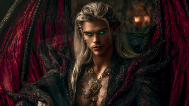 Darkness personified. This AI-generated collection features beautiful, handsome male vampires dressed in elegant black gothic attire — pale, alluring, and eternally dangerous. Set against dark atmospheric nightscapes, gothic architecture, and candlelit chambers, each vampire radiates cold supernatural beauty. Part of the Dark & Legendary Collection. Created using Flux.1 and ComfyUI by © Jeff Dupler | Art by Innovation | https://www.artbyinnovation.com