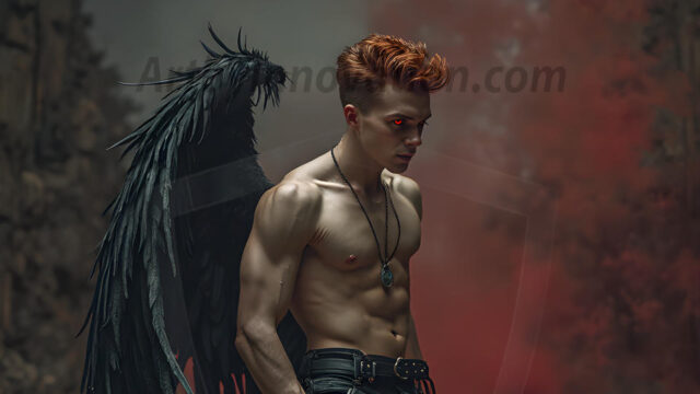 Darkness personified. This AI-generated collection features beautiful, handsome male vampires dressed in elegant black gothic attire — pale, alluring, and eternally dangerous. Set against dark atmospheric nightscapes, gothic architecture, and candlelit chambers, each vampire radiates cold supernatural beauty. Part of the Dark & Legendary Collection. Created using Flux.1 and ComfyUI by © Jeff Dupler | Art by Innovation | https://www.artbyinnovation.com