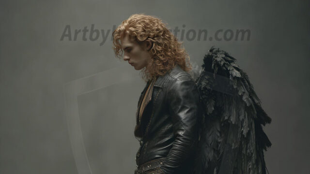 Darkness personified. This AI-generated collection features beautiful, handsome male vampires dressed in elegant black gothic attire — pale, alluring, and eternally dangerous. Set against dark atmospheric nightscapes, gothic architecture, and candlelit chambers, each vampire radiates cold supernatural beauty. Part of the Dark & Legendary Collection. Created using Flux.1 and ComfyUI by © Jeff Dupler | Art by Innovation | https://www.artbyinnovation.com