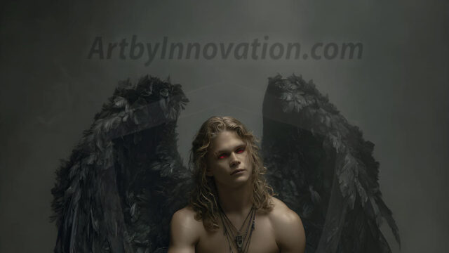 Darkness personified. This AI-generated collection features beautiful, handsome male vampires dressed in elegant black gothic attire — pale, alluring, and eternally dangerous. Set against dark atmospheric nightscapes, gothic architecture, and candlelit chambers, each vampire radiates cold supernatural beauty. Part of the Dark & Legendary Collection. Created using Flux.1 and ComfyUI by © Jeff Dupler | Art by Innovation | https://www.artbyinnovation.com