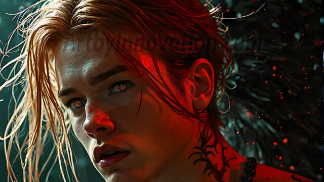 Darkness personified. This AI-generated collection features beautiful, handsome male vampires dressed in elegant black gothic attire — pale, alluring, and eternally dangerous. Set against dark atmospheric nightscapes, gothic architecture, and candlelit chambers, each vampire radiates cold supernatural beauty. Part of the Dark & Legendary Collection. Created using Flux.1 and ComfyUI by © Jeff Dupler | Art by Innovation | https://www.artbyinnovation.com