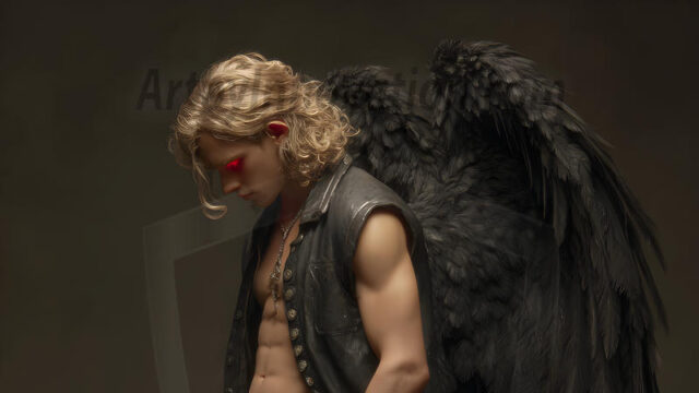 Darkness personified. This AI-generated collection features beautiful, handsome male vampires dressed in elegant black gothic attire — pale, alluring, and eternally dangerous. Set against dark atmospheric nightscapes, gothic architecture, and candlelit chambers, each vampire radiates cold supernatural beauty. Part of the Dark & Legendary Collection. Created using Flux.1 and ComfyUI by © Jeff Dupler | Art by Innovation | https://www.artbyinnovation.com